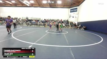 125 lbs Quarterfinal - Talen Eck, Utah Valley vs Tanner Bartonico, San Francisco State