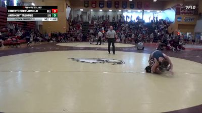 125 lbs Cons. Round 2 - Anthony Trendle, St. Ambrose University vs Christopher Arnold, Millikin