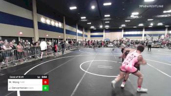 175 lbs Consi Of 16 #1 - Marius Wong, Threshold WC vs Joseph Dervartanian, Hawkeye/Speakeasy WC