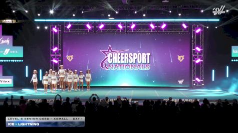 ICE - Lightning [2026 L6 Senior Coed - XSmall Day 1] 2026 CHEERSPORT National All Star Cheerleading Championship