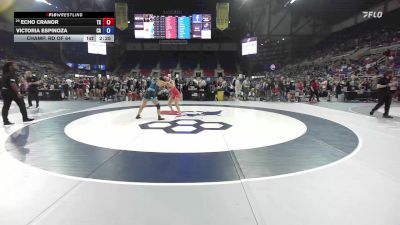 130 lbs Champ. Rd Of 64 - Echo Cranor, TX vs Victoria Espinoza, CA