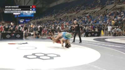 165 lbs Cons. Sub-rd Of 64 - Jaylen Howard, Indiana vs Colton Tollefson, Wisconsin