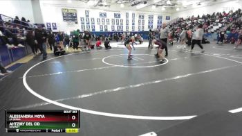 110 lbs Cons. Round 3 - Alessandra Moya, La Serna vs Ahtziry Del Cid, Downey