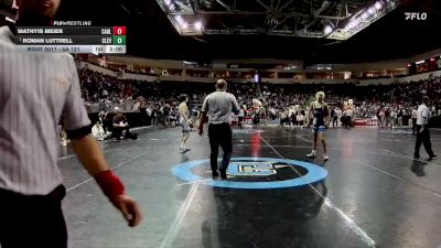 5A 121 lbs Champ. Round 1 - Roman Luttrell, Cleveland vs Mathyis Meier, Carlsbad