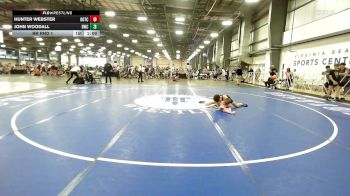 106 lbs Rr Rnd 1 - Hunter Webster, Team Gotcha vs John Woodall, Doughboy Black