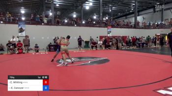 79 kg Round Of 16 - Clayton Whiting, Minnesota Storm vs Evan Canoyer, Spartan Combat RTC/ TMWC