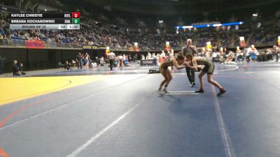 130 lbs Round Of 32 - Kaylee Christie, Butler vs Breana Kochanowski, Shaler