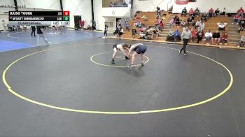 197 lbs Quarterfinal - Wyatt Sieniarecki, Albion vs Juuso Young, John Carroll