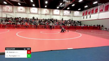 132 lbs Consi Of 8 #2 - Michael Keenan, Wayland vs Landon Purington, Franklin County