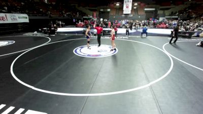 145 lbs Sumaya Lazaro, LAWA - Los Angles Wrestling Association vs Aliah Moreno, IEWA - Inland Empire Wrestling Association