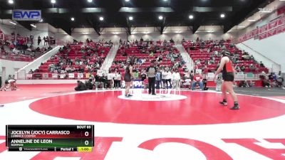 135 lbs Cons. Round 2 - Anneline De Leon, NORMAN vs Jocelyn (Jocy) Carrasco, Lubbock Cooper