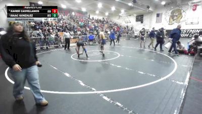 132 lbs Quarterfinal - Isaac Gonzalez, Western vs Xavier Castellanos, Anaheim