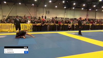 Joashua Cisneros vs Kevin Mahecha 2023 World IBJJF Jiu-Jitsu No-Gi Championship