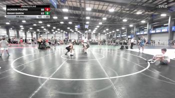 126 lbs Rr Rnd 1 - Jackson Polifka, Indiana Outlaws Orange vs Isaiah Garcia, Alien Slime