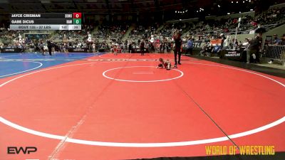 37 lbs Consi Of 4 - Jayce Crisman, Salem Elite Mat Club vs Gabe Dicus, Raw Wrestling Club