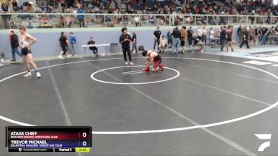 170 lbs Round 2 - Ataas Chief, Baranof Bruins Wrestling Club vs Trevor Michael, Soldotna Whalers Wrestling Club