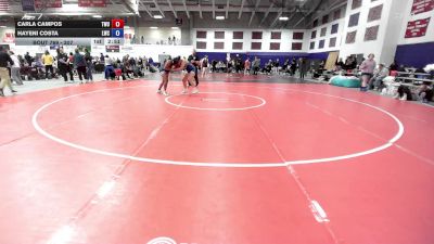 207 lbs Champ. Round 3 - Carla Campos, Texas Wesleyan vs Hayeni Costa, Lindsey Wilson