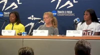 Female Athletes 2010 NCAA Outdoor Champs Press Conference