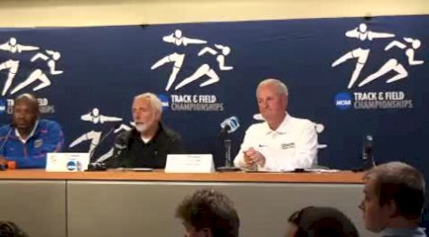Coaches Talk about the NCAA venue 2010 NCAA Outdoor Champs Press Conference