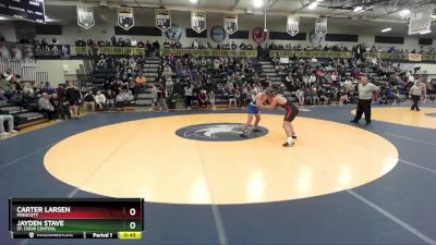 165 lbs Cons. Round 2 - Jayden Stave, St. Croix Central vs Carter Larsen, Prescott