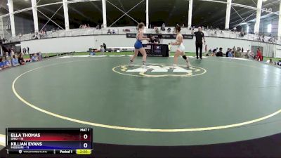 106 lbs Round 3 (4 Team) - Ella Thomas, Ohio vs Killian Evans, Missouri