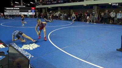 67 lbs Champ. Rd Of 16 - Graham Dyson vs Oscar Ormond, Pinning Pythons