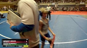 70 lbs Semis (4 Team) - Gavin Weber, Brainerd vs Brooklyn Binsfeld, Paynesville