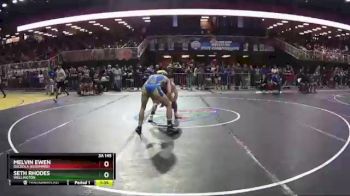 3A 145 lbs Champ. Round 1 - Melvin Ewen, Osceola (Kissimmee) vs Seth Rhodes, Wellington