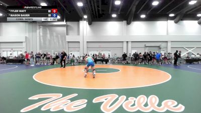 138 lbs Cons. Semis - Tyler Watt, NC vs Mason Bauer, OH