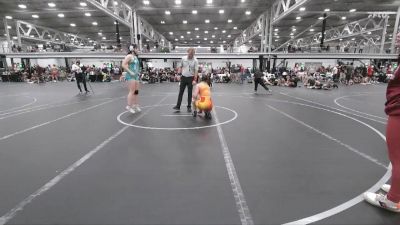 152 lbs Round 3 (6 Team) - Maddie Miller, Razor PinkWave vs Genesis Gebhart, Central Pennies Power