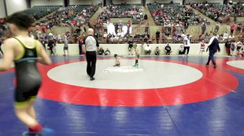 49 lbs Round Of 16 - Weston Chapple, Level Up Wrestling Center vs Bennett Deems, Rockmart Takedown Club