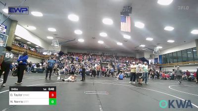 64 lbs Consolation - Donnie Taylor, El Reno Wrestling Club vs Nathan Norris, Standfast