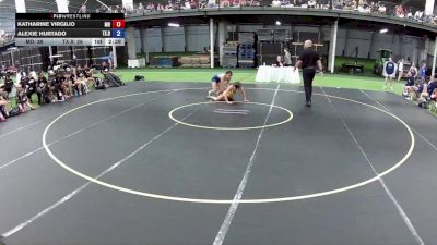 120 lbs Katharine Virgilio, Maryland vs Alexie Hurtado, Texas Red