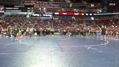 3A-120 lbs Semifinal - Kendall Kurtz, Iowa City, City High vs Cale Vandermark, Ankeny Centennial