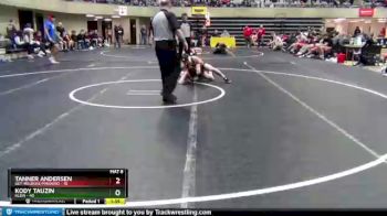 138 lbs Quarterfinals (8 Team) - Kody Tauzin, Klein vs Tanner Andersen, GET-Melrose/Mindoro