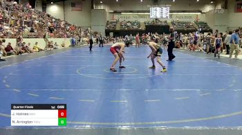 100 lbs Quarterfinal - Jayden Holmes, Social Circle USA Takedown vs Noah Arrington, Troup Wrestling