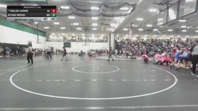 132 lbs Cons. Round 3 - Nolan Londe, Team St. Louis vs Nyjah Wood, Bentonville High School