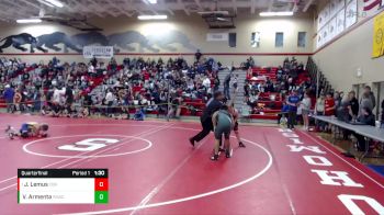 135 lbs Quarterfinal - Johan Lemus, FordDynastyWrestlingClub vs Victor Armenta, Port Angeles Wrestling Club