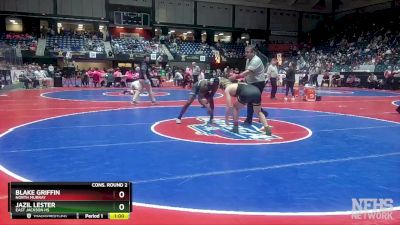 2A-175 lbs Cons. Round 2 - BLAKE GRIFFIN, North Murray vs Jazil Lester, East Jackson HS