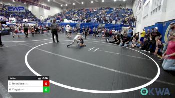 64 lbs Semifinal - Cohen Tonubbee, Chandler Takedown Club vs Holden L Yingst, Keystone Wrestling Club