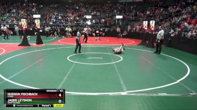 50 lbs Semifinal - Jager Leyshon, Unattached vs Hudson Fischbach, CYW2