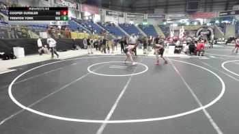 130 lbs Round Of 16 - Cooper Oursler, Pikes Peak Warriors vs Trenton York, Ruis Wr Acd