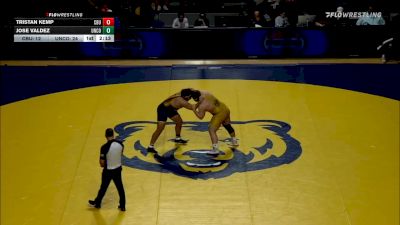 285 lbs Jose Valdez, Northern Colorado vs Tristan Kemp, California Baptist