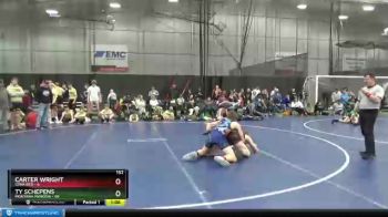152 lbs Round 4 (6 Team) - Ty Schepens, Montana Maroon vs Carter Wright, Iowa Red