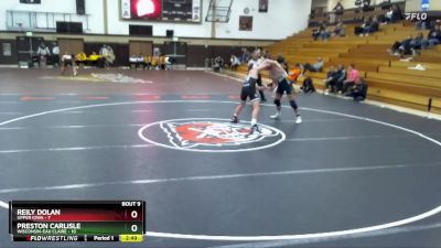 165 lbs Round 3 (6 Team) - Reily Dolan, Upper Iowa vs Preston Carlisle, Wisconsin-Eau Claire