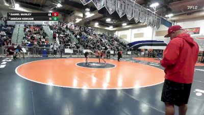 113 lbs Champ. Round 2 - Daniel Manley, Arlington vs Deegan Kinkade, Palm Desert