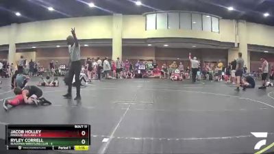 85 lbs Finals (8 Team) - Ryley Correll, Blackman Wrestling Club vs Jacob Holley, Missouri Outlaws