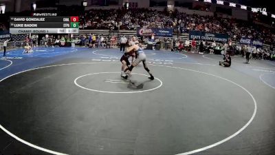 D 1 138 lbs Champ. Round 1 - David Gonzalez, Chalmette vs Luke Badon, St. Paul`s