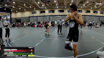 130 lbs Round 2 (4 Team) - Thomas Gorski, Rough House vs Liam Lewis, Hanover Hawkeye