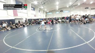 125 lbs Round Robin 2 - Jackson Snyder, Revival - HS vs Ezra Gowatski, Patriot USA Wrestling Club - HS